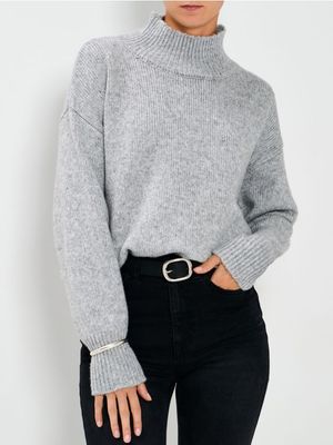 Sweter damski ze sklepu: Sinsay w kategorii: Swetry damskie - zdjęcie CC22A15-4CA-6968_240GT