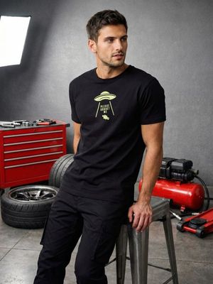 T-shirt męski na lato ze sklepu: Sinsay w kategorii: T-shirty męskie - zdjęcie CC22A15-4CA-6968_248HL