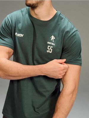T-shirt męski ze sklepu: Sinsay w kategorii: T-shirty męskie - zdjęcie CC22A15-4CA-6968_249HL