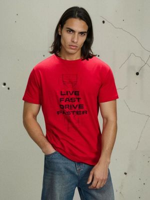T-shirt męski ze sklepu: Sinsay w kategorii: T-shirty męskie - zdjęcie CC22A15-4CA-6968_255HL