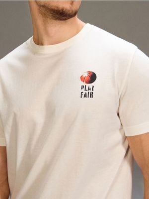 T-shirt męski ze sklepu: Sinsay w kategorii: T-shirty męskie - zdjęcie CC22A15-4CA-6968_259HL