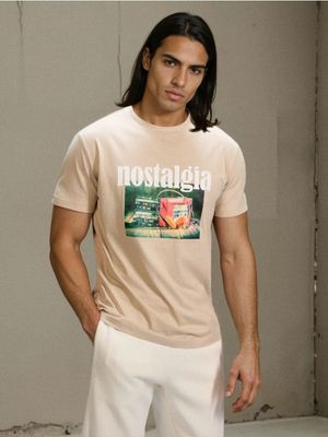 T-shirt męski ze sklepu: Sinsay w kategorii: T-shirty męskie - zdjęcie CC22A15-4CA-6968_260HL