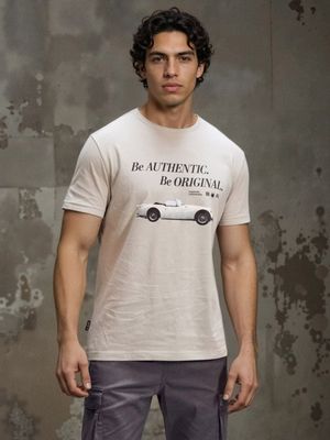 T-shirt męski na lato ze sklepu: Sinsay w kategorii: T-shirty męskie - zdjęcie CC22A15-4CA-6968_260HL