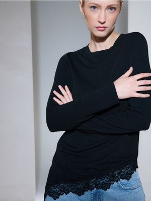Sinsay - Bluzka damska jesienna ze sklepu: Sinsay w kategorii: Bluzki damskie - zdjęcie CC22A15-4CA-6968_262GA