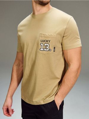 T-shirt męski ze sklepu: Sinsay w kategorii: T-shirty męskie - zdjęcie CC22A15-4CA-6968_266HL