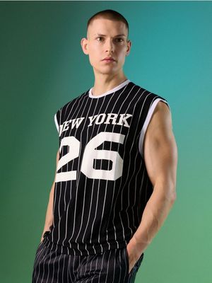 T-shirt męski na lato ze sklepu: Sinsay w kategorii: T-shirty męskie - zdjęcie CC22A15-4CA-6968_267IH