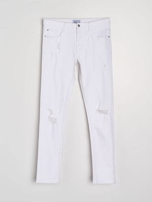 Jeansy damskie w miejskim stylu ze sklepu: Sinsay w kategorii: Jeansy damskie - zdjęcie CC22A15-4CA-6968_276HR