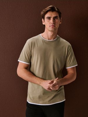 T-shirt męski ze sklepu: Sinsay w kategorii: T-shirty męskie - zdjęcie CC22A15-4CA-6968_284HL