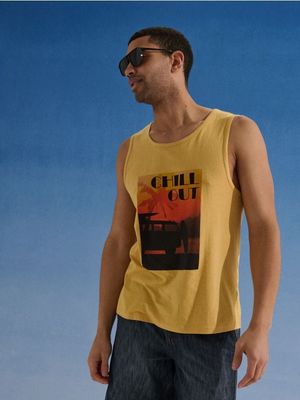 T-shirt męski wiosenny ze sklepu: Sinsay w kategorii: T-shirty męskie - zdjęcie CC22A15-4CA-6968_285IH