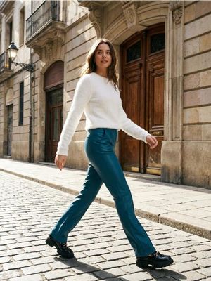 Spodnie damskie casual ze sklepu: Sinsay w kategorii: Spodnie damskie - zdjęcie CC22A15-4CA-6968_2985B