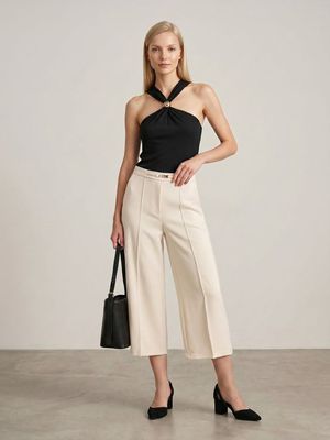 Spodnie damskie eleganckie ze sklepu: Sinsay w kategorii: Spodnie damskie - zdjęcie CC22A15-4CA-6968_298DO