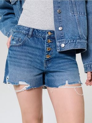 Szorty letnie casual ze sklepu: Sinsay w kategorii: Szorty - zdjęcie CC22A15-4CA-6968_298JO