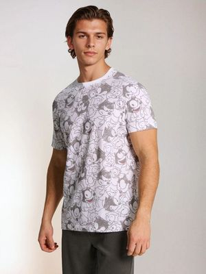 T-shirt męski wiosenny ze sklepu: Sinsay w kategorii: T-shirty męskie - zdjęcie CC22A15-4CA-6968_306HL