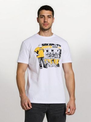 T-shirt męski młodzieżowy ze sklepu: Sinsay w kategorii: T-shirty męskie - zdjęcie CC22A15-4CA-6968_307HL