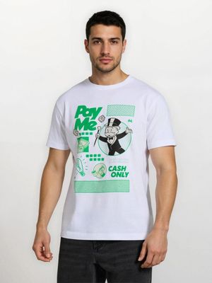 T-shirt męski młodzieżowy wiosenny ze sklepu: Sinsay w kategorii: T-shirty męskie - zdjęcie CC22A15-4CA-6968_310HL