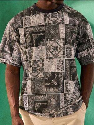 T-shirt męski na wiosnę ze sklepu: Sinsay w kategorii: T-shirty męskie - zdjęcie CC22A15-4CA-6968_338EK
