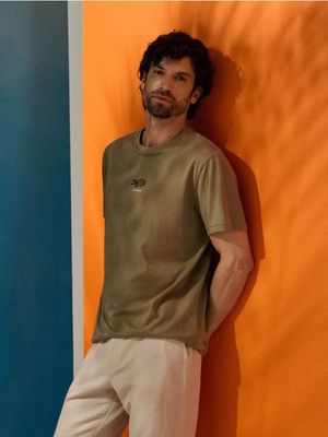 T-shirt męski ze sklepu: Sinsay w kategorii: T-shirty męskie - zdjęcie CC22A15-4CA-6968_338HL