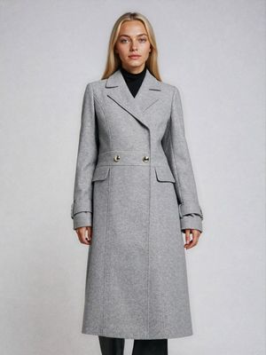 Płaszcz damski casual ze sklepu: Sinsay w kategorii: Płaszcze damskie - zdjęcie CC22A15-4CA-6968_341HC