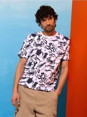 T-shirt męski ze sklepu: Sinsay w kategorii: T-shirty męskie - zdjęcie CC22A15-4CA-6968_342HL