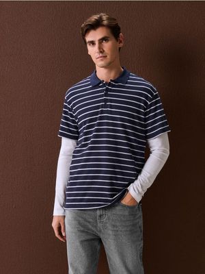 T-shirt męski casual ze sklepu: Sinsay w kategorii: T-shirty męskie - zdjęcie CC22A15-4CA-6968_355HZ
