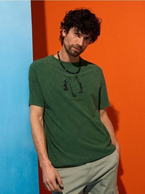 T-shirt męski letni ze sklepu: Sinsay w kategorii: T-shirty męskie - zdjęcie CC22A15-4CA-6968_388HL