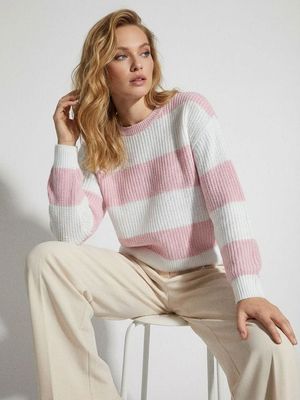 Sweter damski jesienny ze sklepu: Sinsay w kategorii: Swetry damskie - zdjęcie CC22A15-4CA-6968_391GZ
