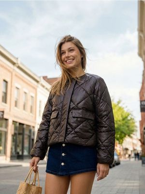 Kurtka damska na jesień ze sklepu: Sinsay w kategorii: Kurtki damskie - zdjęcie CC22A15-4CA-6968_416HC