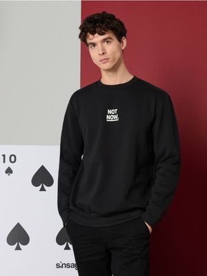 Bluza męska jesienna ze sklepu: Sinsay w kategorii: Bluzy męskie - zdjęcie CC22A15-4CA-6968_470HL