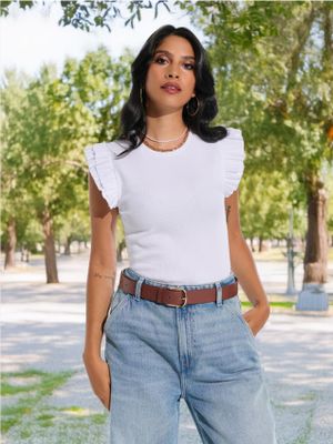 Jeansy damskie letnie ze sklepu: Sinsay w kategorii: Jeansy damskie - zdjęcie CC22A15-4CA-6968_477BB