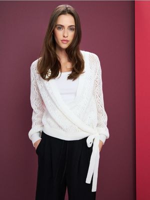 Sweter damski zimowy ze sklepu: Sinsay w kategorii: Swetry damskie - zdjęcie CC22A15-4CA-6968_477HC