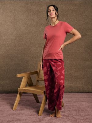 Piżama na lato Sinsay ze sklepu: Sinsay w kategorii: Piżamy damskie - zdjęcie CC22A15-4CA-6968_480AM