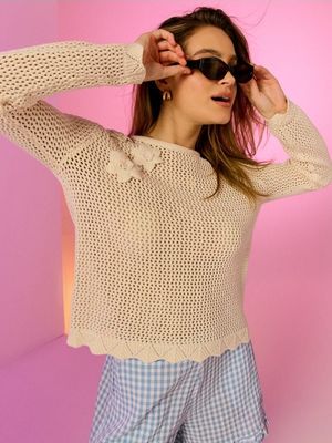 Sweter damski zimowy ze sklepu: Sinsay w kategorii: Swetry damskie - zdjęcie CC22A15-4CA-6968_487HC