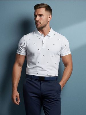 T-shirt męski ze sklepu: Sinsay w kategorii: T-shirty męskie - zdjęcie CC22A15-4CA-6968_4996F