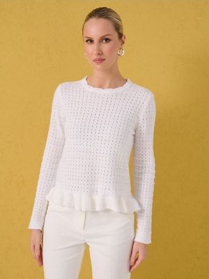 Sweter damski casualowy ze sklepu: Sinsay w kategorii: Swetry damskie - zdjęcie CC22A15-4CA-6968_499HC