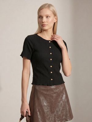 Bluzka damska casualowa ze sklepu: Sinsay w kategorii: Bluzki damskie - zdjęcie CC22A15-4CA-6968_514JP