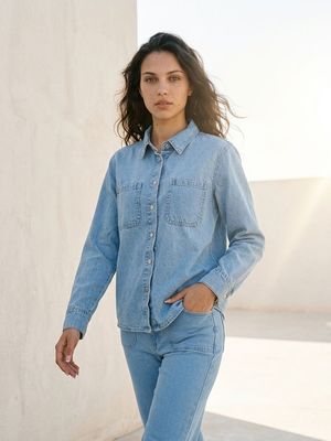 Koszula damska elegancka ze sklepu: Sinsay w kategorii: Koszule damskie - zdjęcie CC22A15-4CA-6968_518GY