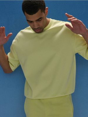 Bluza męska gładka w sportowym stylu ze sklepu: Sinsay w kategorii: Bluzy męskie - zdjęcie CC22A15-4CA-6968_525HL
