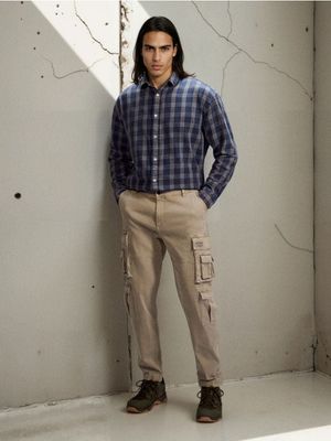 Spodnie męskie casual ze sklepu: Sinsay w kategorii: Spodnie męskie - zdjęcie CC22A15-4CA-6968_529HS