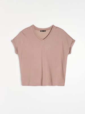 Bluzka damska casual Sinsay ze sklepu: Sinsay w kategorii: Bluzki damskie - zdjęcie CC22A15-4CA-6968_533JP