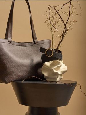 Sinsay - Shopper bag na lato ze sklepu: Sinsay w kategorii: Torby Shopper bag - zdjęcie CC22A15-4CA-6968_536EK