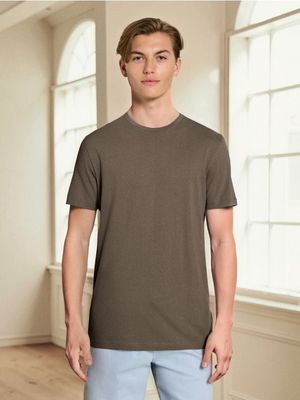 T-shirt męski casualowy Sinsay ze sklepu: Sinsay w kategorii: T-shirty męskie - zdjęcie CC22A15-4CA-6968_536EY