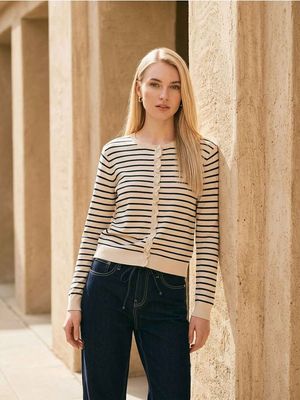Sweter damski jesienny ze sklepu: Sinsay w kategorii: Swetry damskie - zdjęcie CC22A15-4CA-6968_547GZ