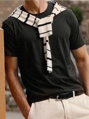 T-shirt męski na lato Sinsay ze sklepu: Sinsay w kategorii: T-shirty męskie - zdjęcie CC22A15-4CA-6968_562EY