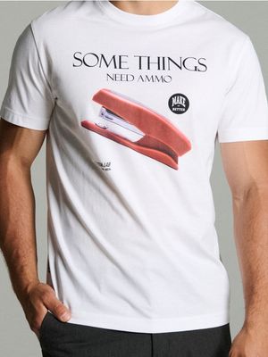 T-shirt męski młodzieżowy na wiosnę ze sklepu: Sinsay w kategorii: T-shirty męskie - zdjęcie CC22A15-4CA-6968_569EY