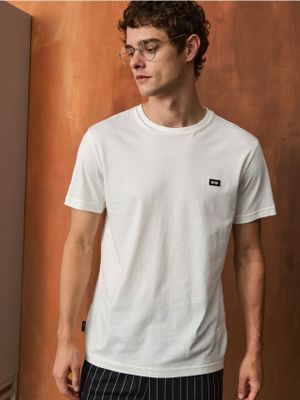 T-shirt męski na lato ze sklepu: Sinsay w kategorii: T-shirty męskie - zdjęcie CC22A15-4CA-6968_587EY