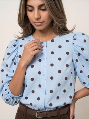 Bluzka damska na lato Sinsay ze sklepu: Sinsay w kategorii: Bluzki damskie - zdjęcie CC22A15-4CA-6968_588LW