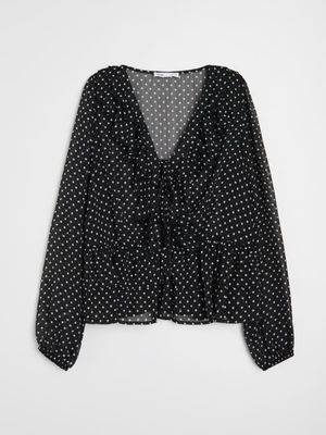 Bluzka damska elegancka ze sklepu: Sinsay w kategorii: Bluzki damskie - zdjęcie CC22A15-4CA-6968_589LW