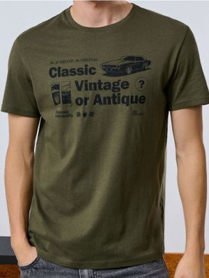 T-shirt męski na lato ze sklepu: Sinsay w kategorii: T-shirty męskie - zdjęcie CC22A15-4CA-6968_590EY