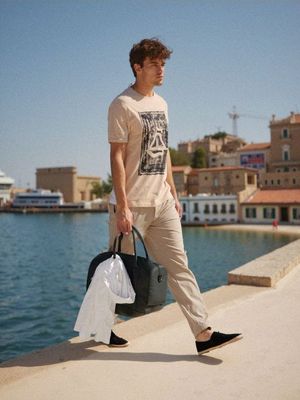 T-shirt męski ze sklepu: Sinsay w kategorii: T-shirty męskie - zdjęcie CC22A15-4CA-6968_599EY