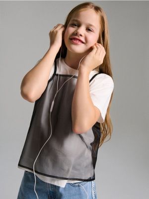 Bluzka damska casual ze sklepu: Sinsay w kategorii: Bluzki damskie - zdjęcie CC22A15-4CA-6968_602II